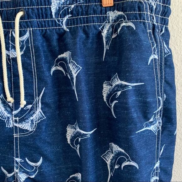 Old Navy Resort Swordfish Swim Trunks Board Shorts - Picture 2 of 10